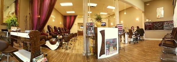 New salon look as of March 2016 under new management.