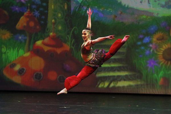 Snow Queen's Enchantress, played by Kirsten Rossi, now a dance major at Point Park University