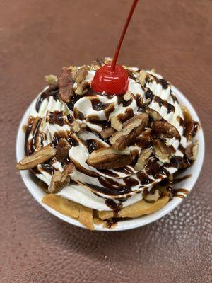 Fried ice cream