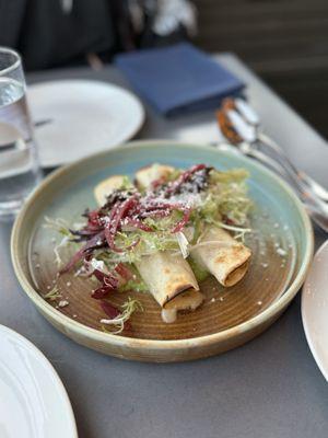 Patagonian Red Shrimp Enchiladas