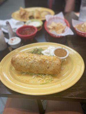 Chicken Chimichanga