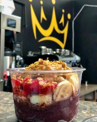 Acai bowls are delicious.