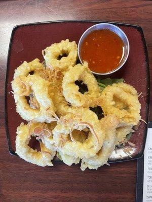 Fried calamari