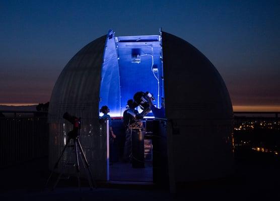 Valley Christian Observatory; one of the programs in the Applied Math, Science, and Engineering (AMSE) Institute.