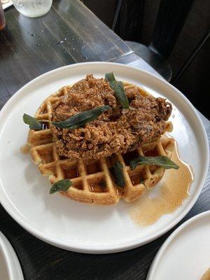 Fried Chicken Waffle