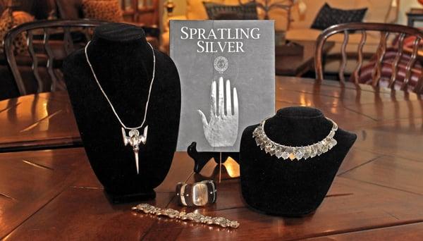 Djuna just recently purchased a collection of William Spratling jewelry designs collected in the 1970's-1980's...