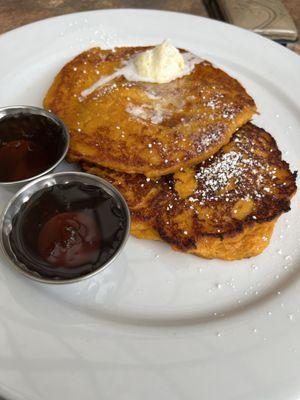 Sweet potato flapjacks