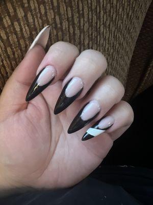 The nails I received