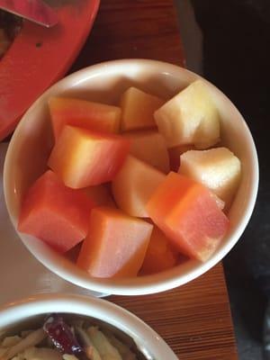 Freshly canned fruit