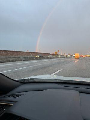 4/12/24 7:15pm nice rainbow