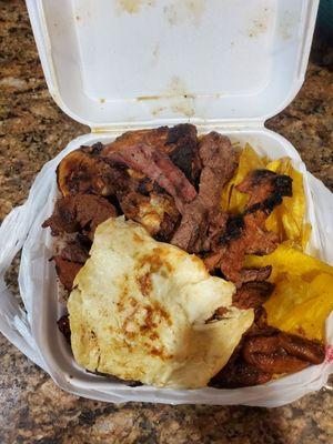 Carne asada plate