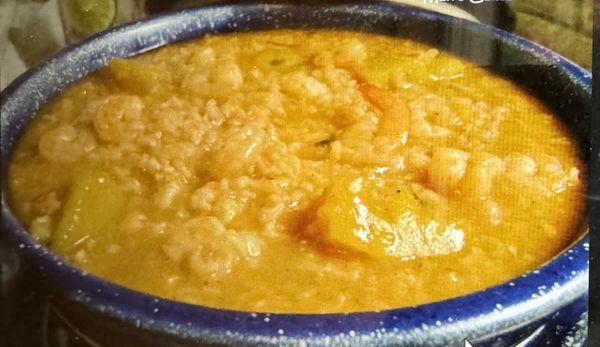 Asopao de Camarones/Rice with Shrimp Soup