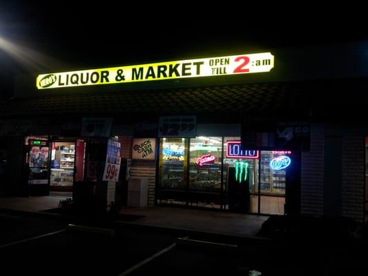 Hero's Liquor Open Till 2 AM 7 Days A week