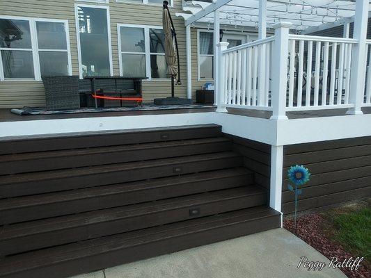 Custom Deck with pergola