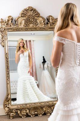 Stacie A Atelier Diana Dress at Sparkle & Sass by Stacie bridal shop alpharetta