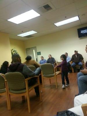 What to expect at an urgent care...at least 10 people ahead of you...