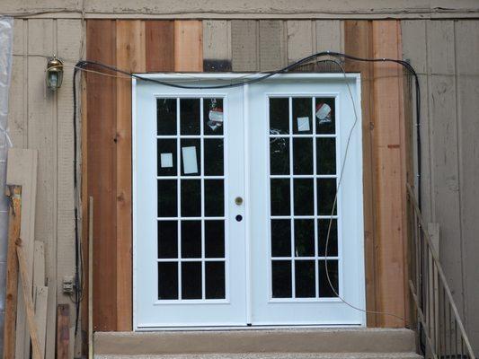 French Door Installation