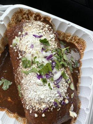 Wet Burrito, Mole