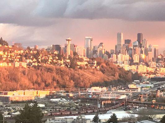 View from Ella Bailey park