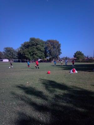 Soccer practice!