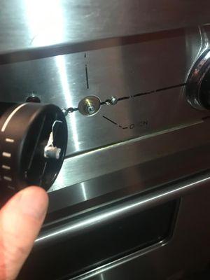 Viking stove thermostat broken