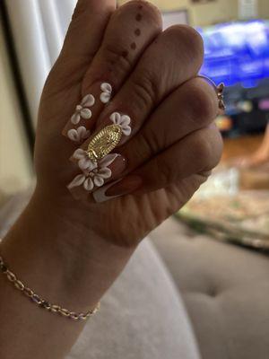 Virgin Mary nails!