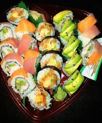 Afc Sushi Happy Heart Platter