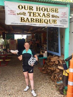 The best cycling "rest stop" ever!