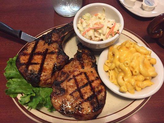 Jalapeño pork chops. Very good