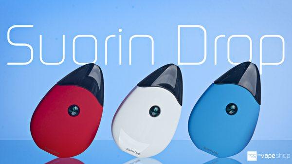 Suorin Drop  now available at The Vape Shop. Come in and pick up today!