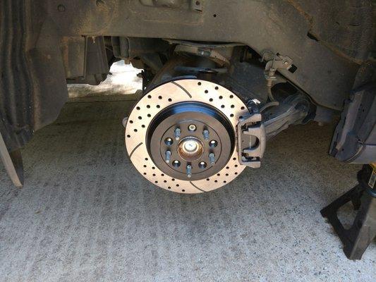 Rear brakes 2007 Ford 500.