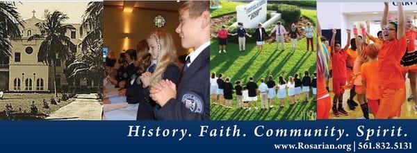 Rosarian Academy has been teaching children in West Palm Beach, FL since 1925.