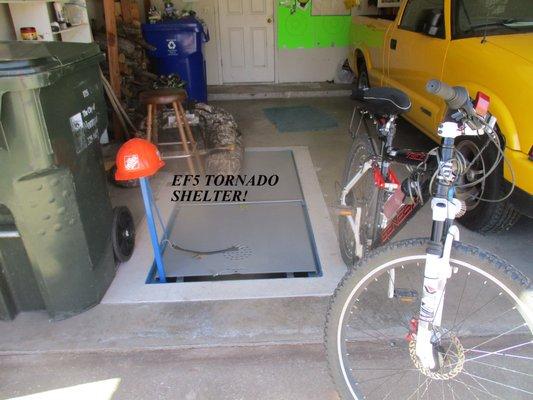 EF5 Tornado Shelter Norman, Oklahoma.