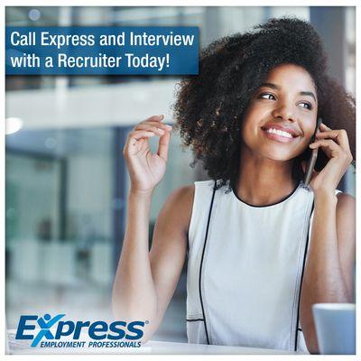 Express offers phone interviews and electronic onboarding options!