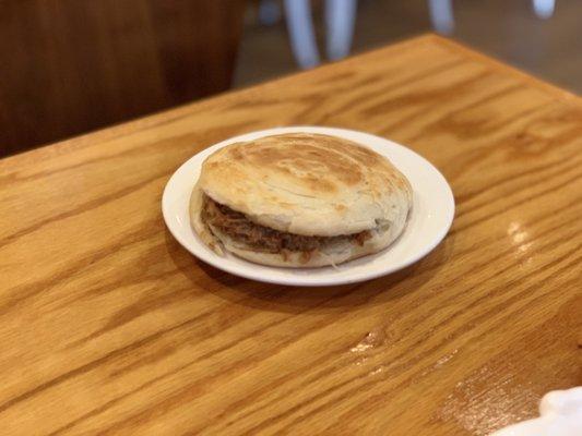 Mongolian Pork Burger