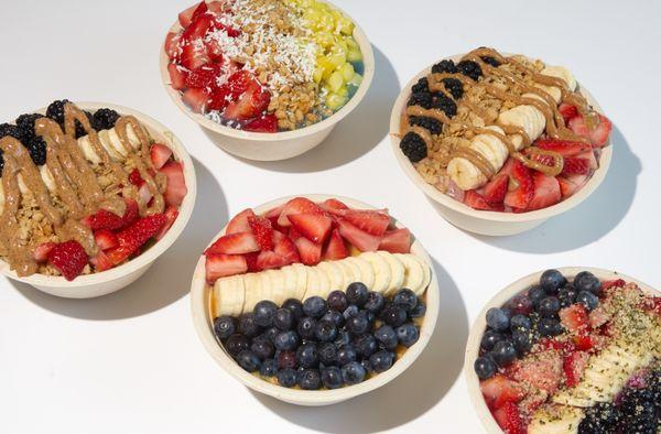 Try our 20 NEW bowls!! We have 4 new bases and more toppings than ever!