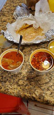 Nihari, Chana in 16 oz containers