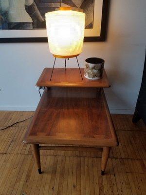 Before mid-century end table