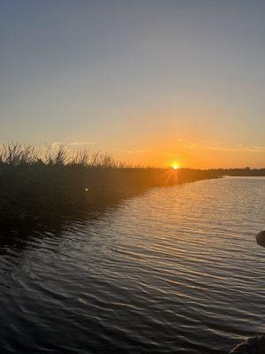 Sunset at Jiggs Landing !