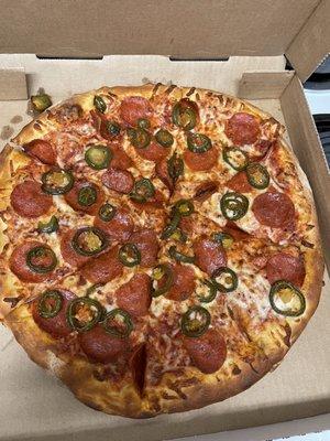 Pepperoni & Jalapeños