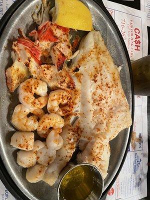 Broiled Seafood platter