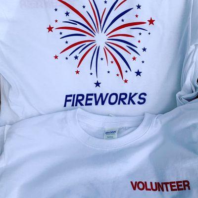 Tees for volunteers