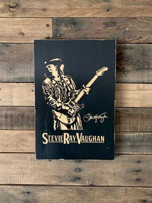 Custom Music Signs - Stevie Ray Vaughan