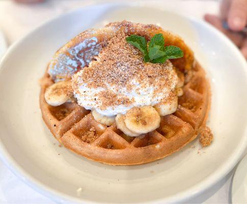 Waffle du Jour (Banana Foster)