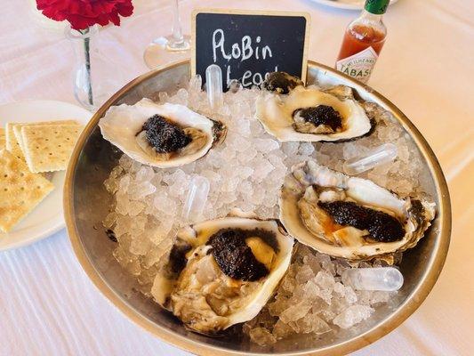 Robin Leach Oysters