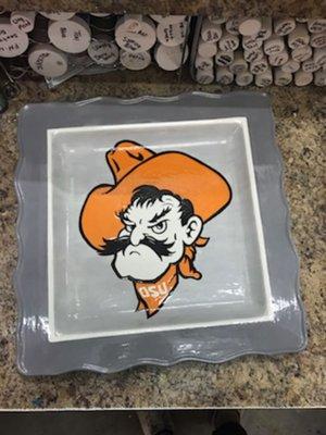 Finished customization.  A go away gift for a  owboy fan moving out of state.