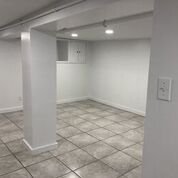 We did a complete gut, Demolition and update of a moldy dark basement to make this bright clean dry Basement in NYC apartment building.