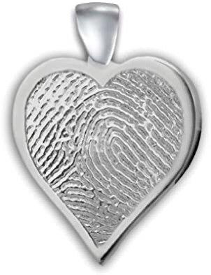 Create a completely unique keepsake with your loved one's fingerprint