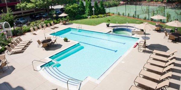 Every appointment includes pool and hot tub access!