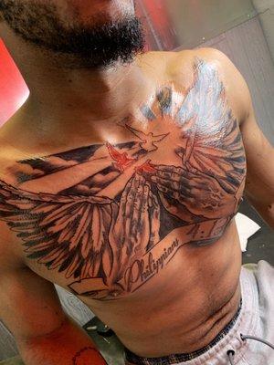 Full chest piece